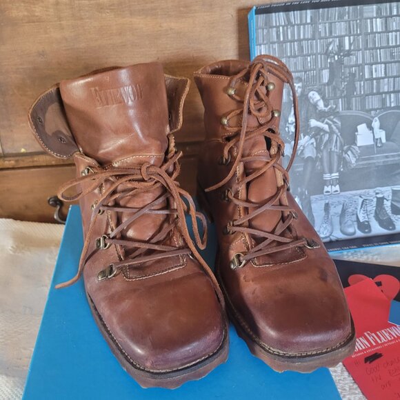 John Fluevog Men's 760 Turbo Brohlin 2014 Size 11 Ankle Boots - Picture 13 of 17